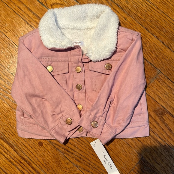 Elie Tahari Other - 18m Tahari Girl Jacket in pale pink